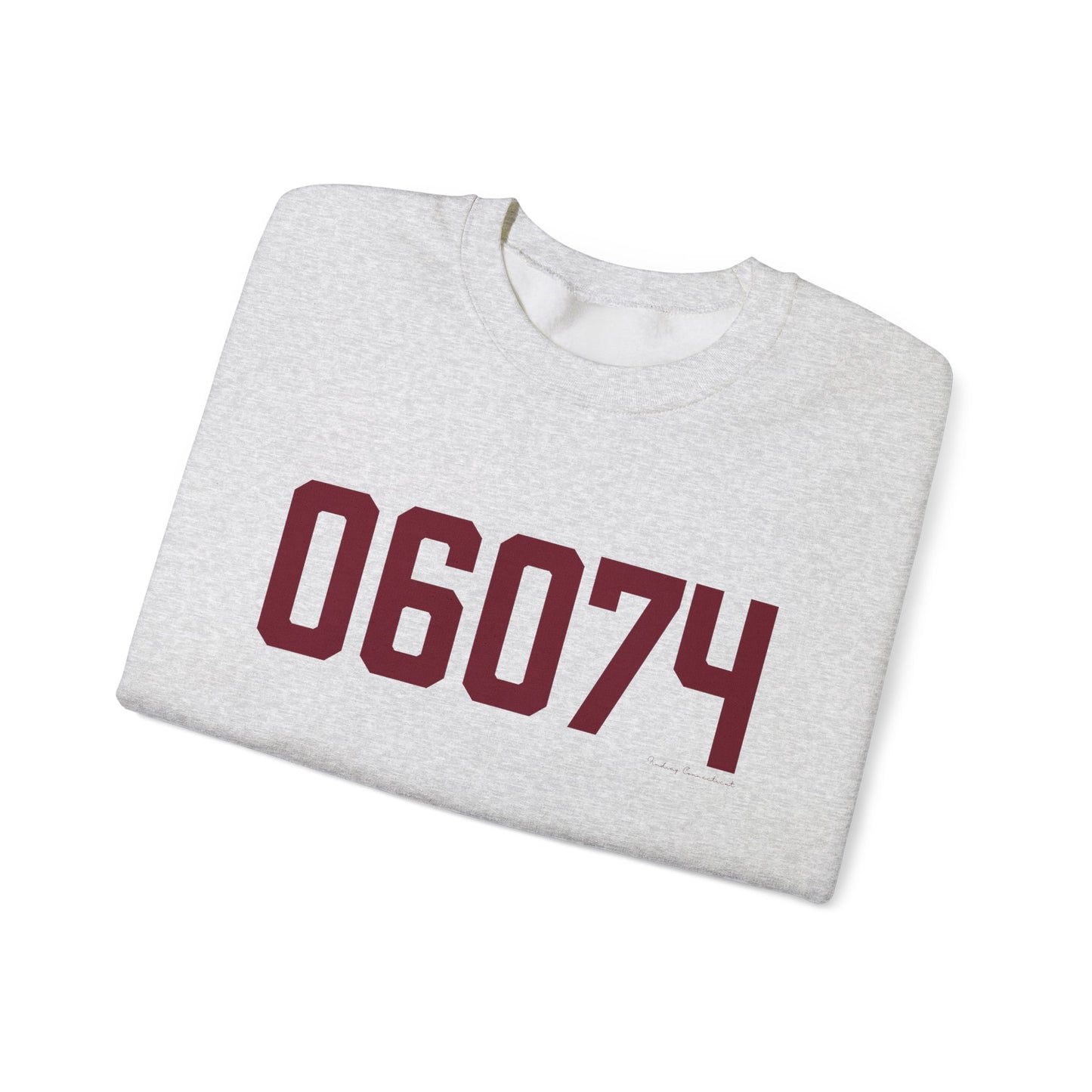 06074 - South Windsor Connecticut Zip Code Unisex Heavy Blend™ Crewneck Sweatshirt