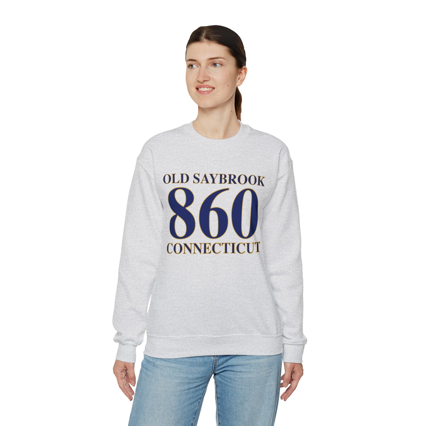 Old Saybrook 860 Connecticut Unisex Heavy Blend™ Crewneck Sweatshirt