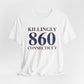 Killingly 860 Connecticut Unisex Jersey Short Sleeve T-Shirt
