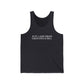 Just a kid from Greenfield Hill Unisex Jersey Tank Top