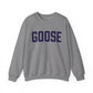 Goose Zip Code  Blue & Purple Unisex Heavy Blend™ Crewneck Sweatshirt