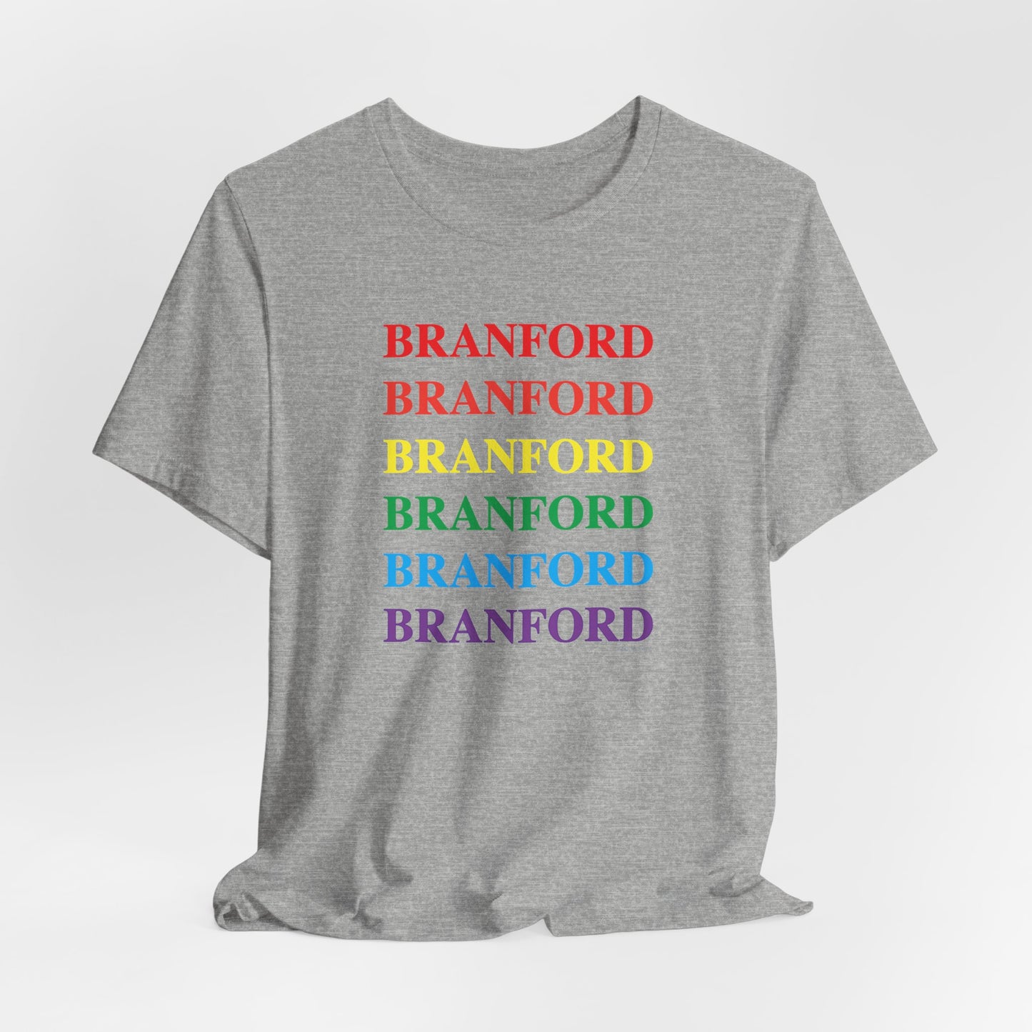 Branford Pride Unisex Jersey Short Sleeve Tee