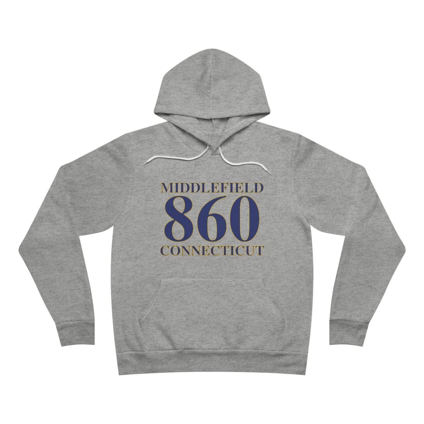 Middlefield 860 Connecticut Unisex Sponge Fleece Pullover Hoodie