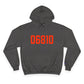 06810 Danbury Connecticut Zip Code Champion Hoodie Sweatshirt