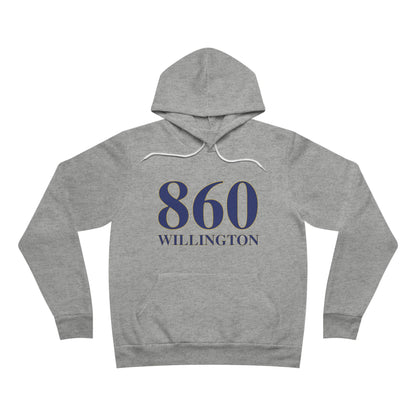 860 Willington Unisex Sponge Fleece Pullover Hoodie