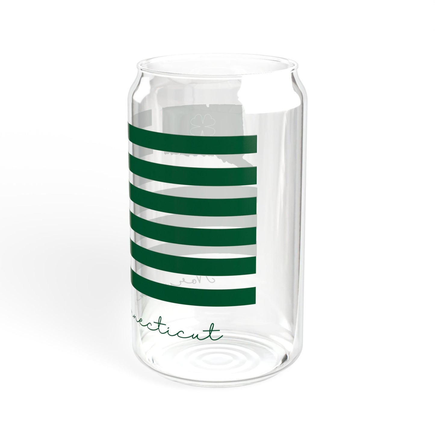 Norwalk Connecticut St. Patrick's Day Sipper Glass, 16oz