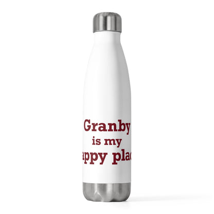 Granby is My Happy Place 20 oz Insulated Bottle