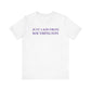 Just a kid from Southington Unisex Jersey Short Sleeve Tee