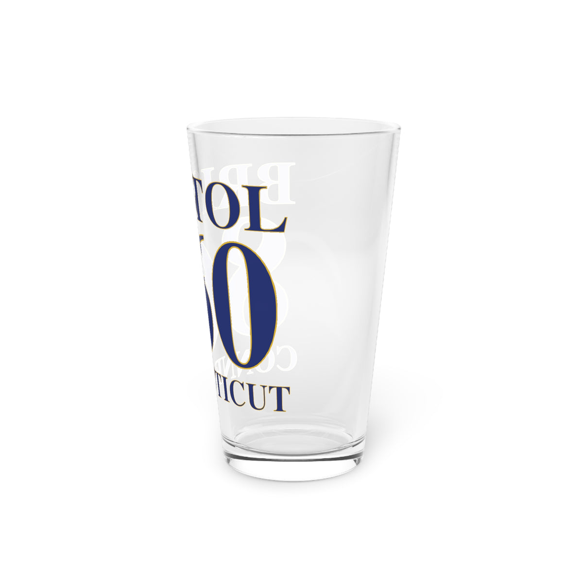 Bristol 860 Connecticut Pint Glass, 16oz