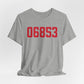 06853 Norwalk Connecticut Zip Code Unisex Jersey Short Sleeve T-Shirt