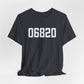06820 - Darien CT Zip Code Unisex Jersey Short Sleeve T-Shirt
