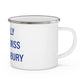 I Really Really Miss Glastonbury Enamel Camping Mug