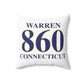 Warren 860 Connecticut Polyester Square Pillow