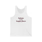 Salem  is My Happy Place Unisex Jersey Tank Top