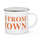 Just a kid from Watertown Enamel Camping Mug