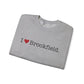 I Heart Brookfield. Unisex Heavy Blend™ Crewneck Sweatshirt