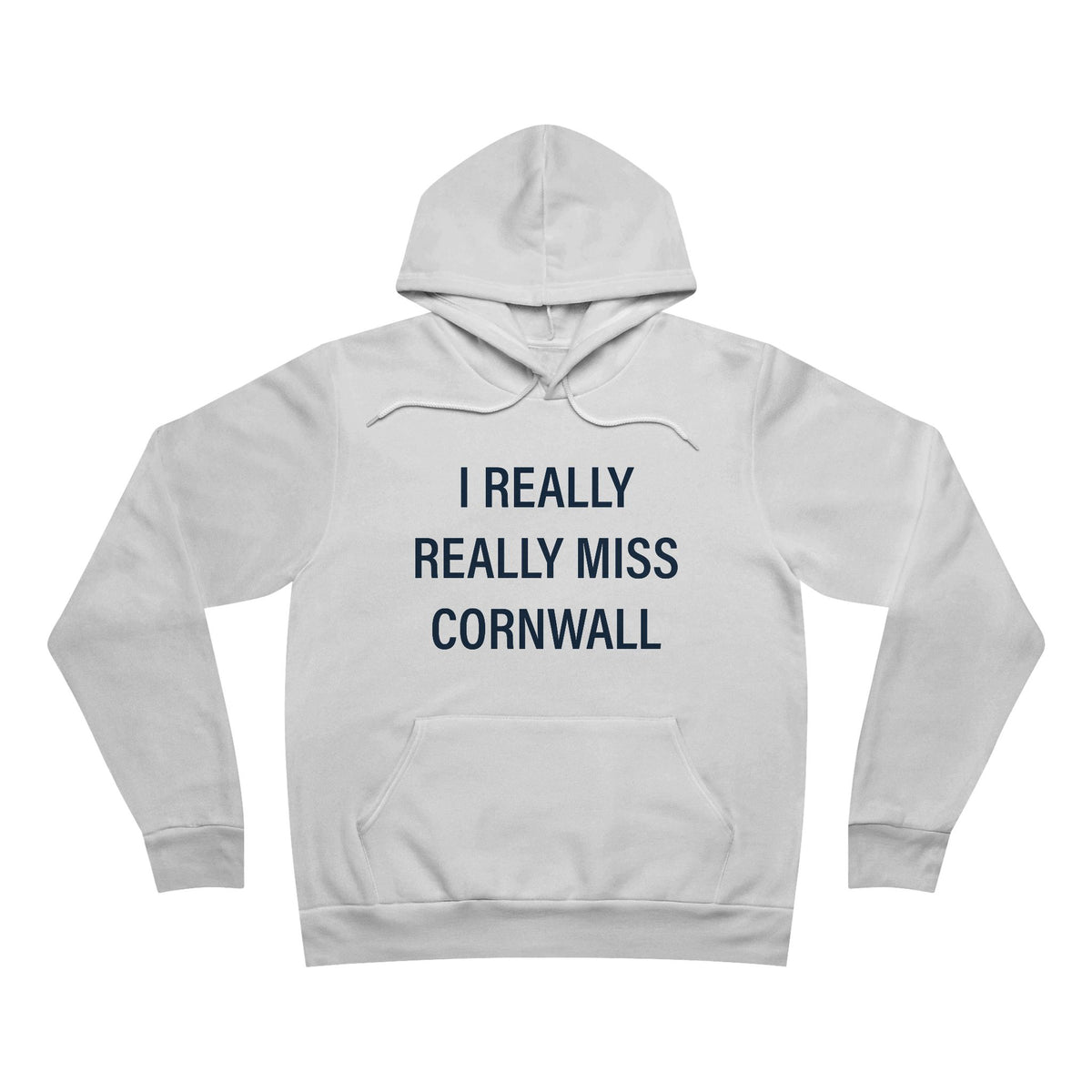I Really Really Miss Cornwall Unisex Sponge Fleece Pullover Hoodie