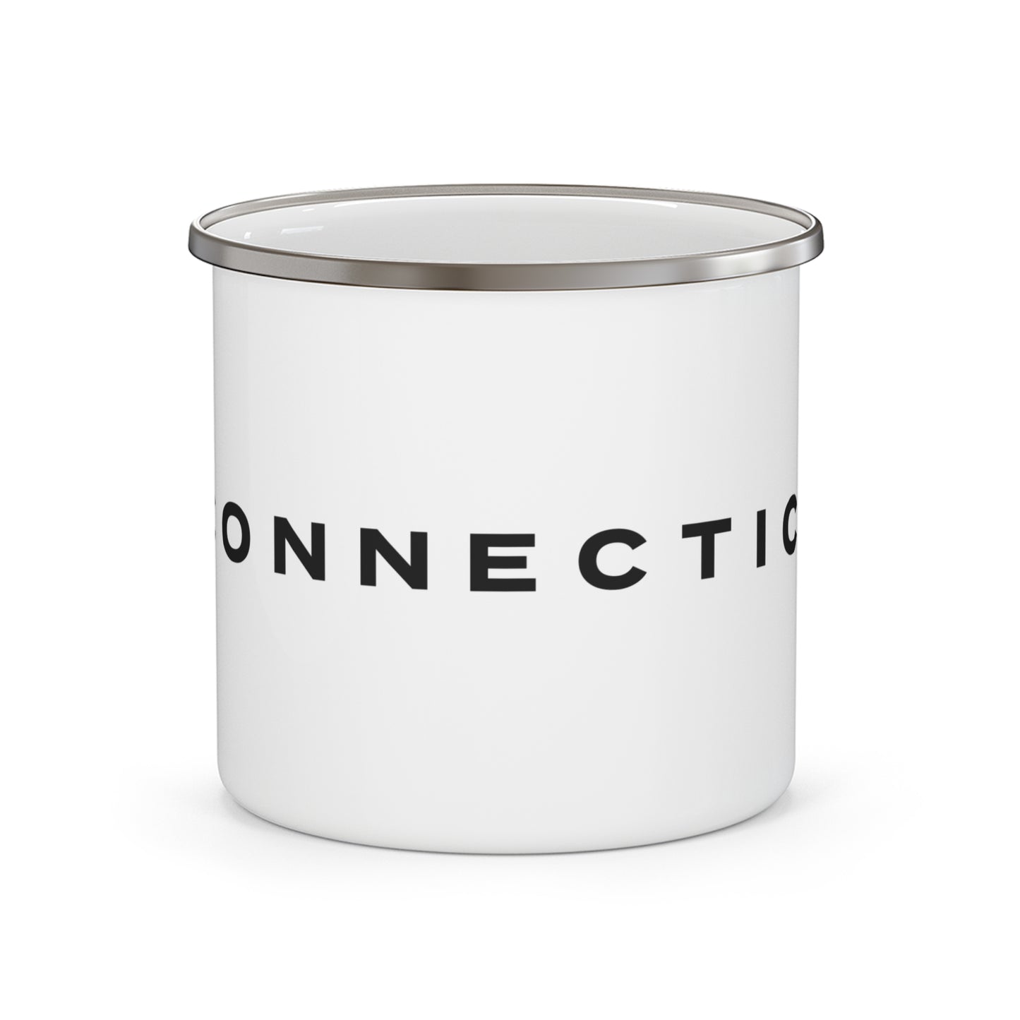 Connecticut Vision Enamel Camping Mug