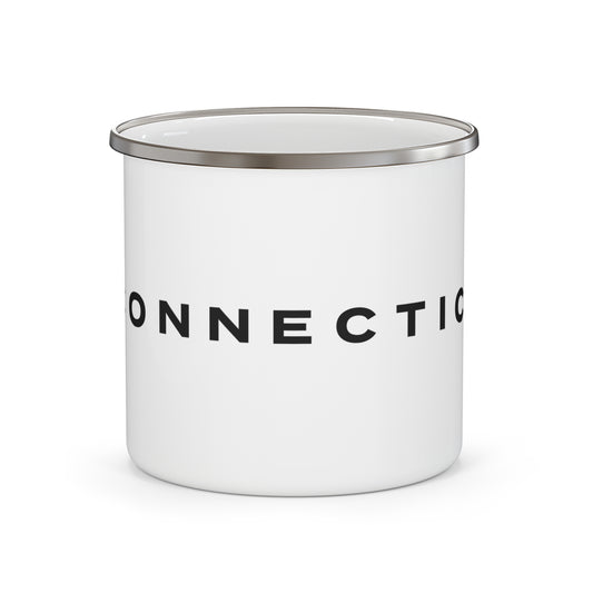 Connecticut Vision Enamel Camping Mug