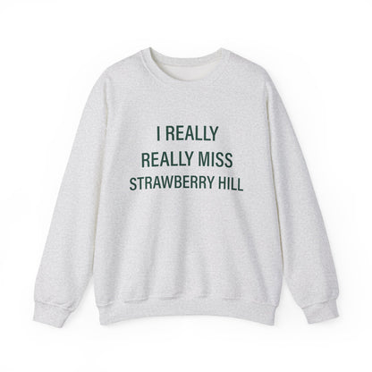 I Really Really Miss Strawberry Hill Unisex Heavy Blend™ Crewneck Sweatshirt