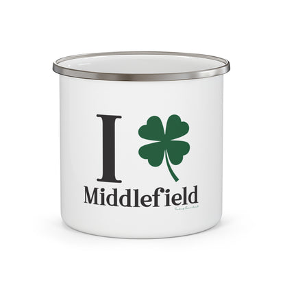 I Clover Middlefield Enamel Camping Mug