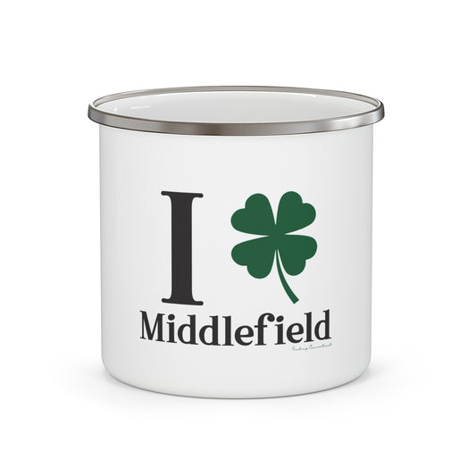 I Clover Middlefield Enamel Camping Mug