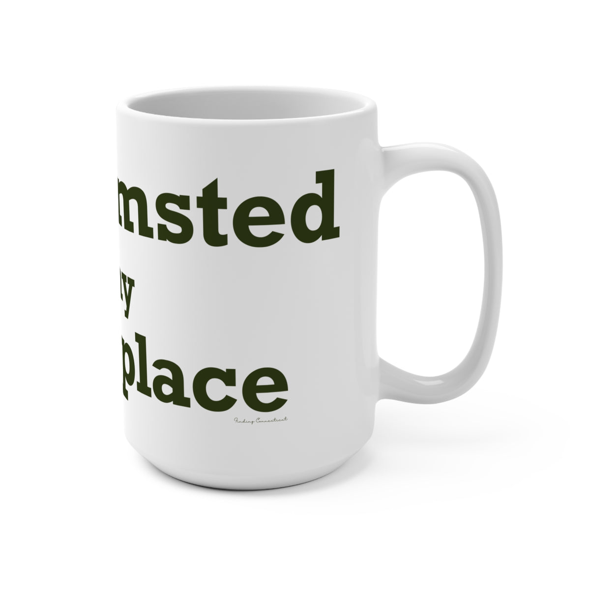 Barkhamsted is my Happy Place Mug 15oz