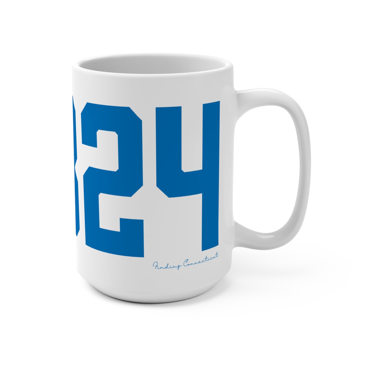 06824 Fairfield Connecticut Zip Code Mug 15oz