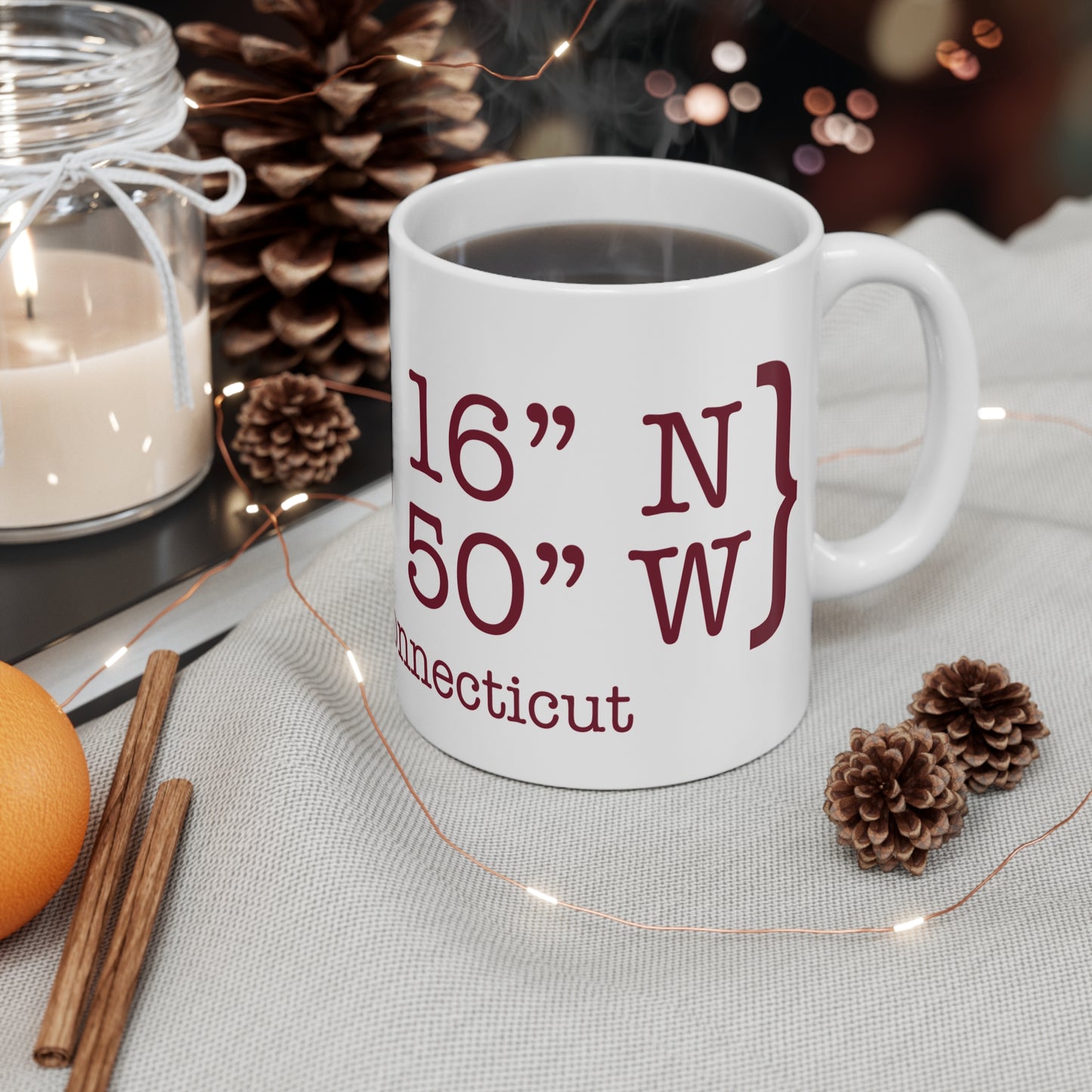 Bethel Coordinates Mug 11oz