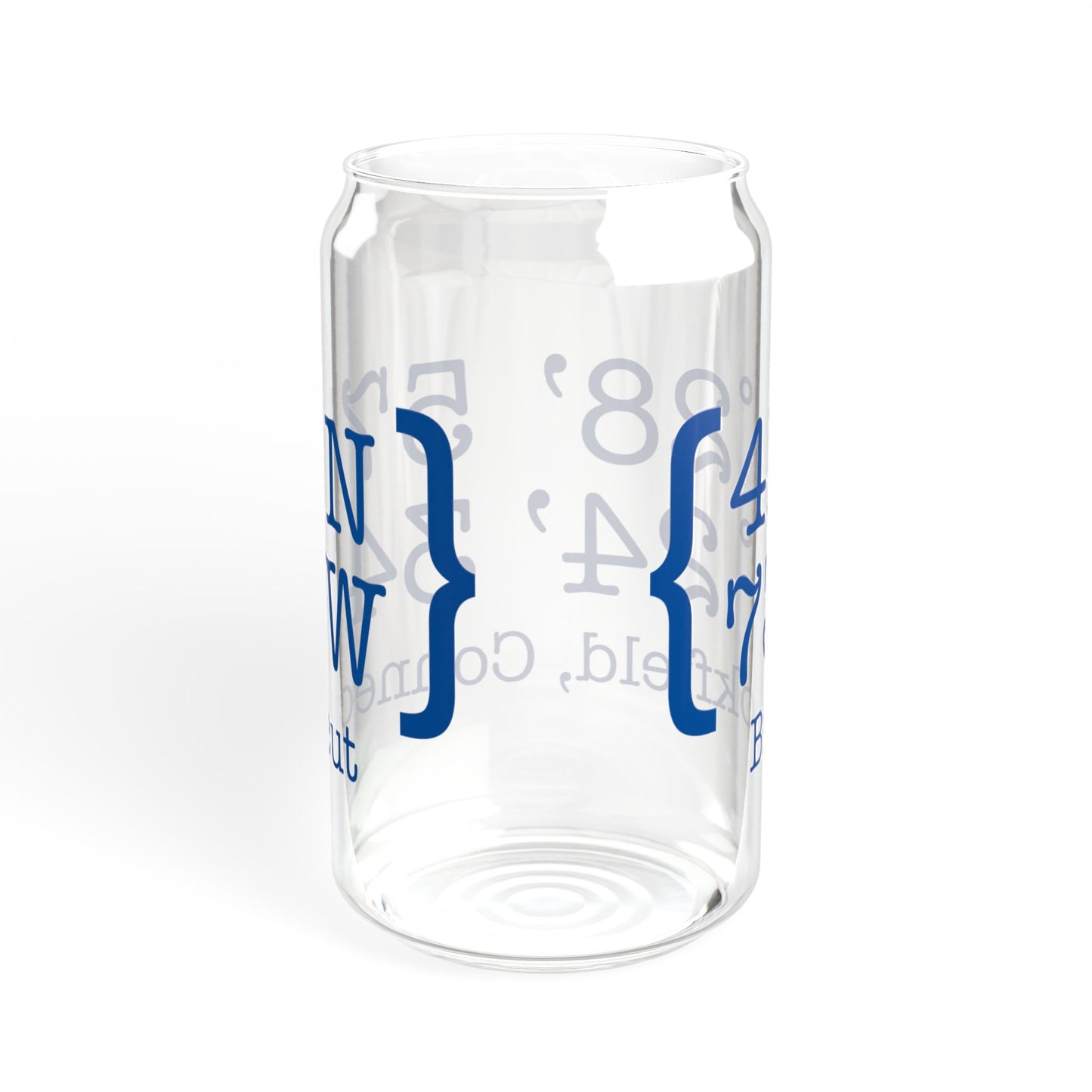 Brookfield Coordinates Sipper Glass, 16oz