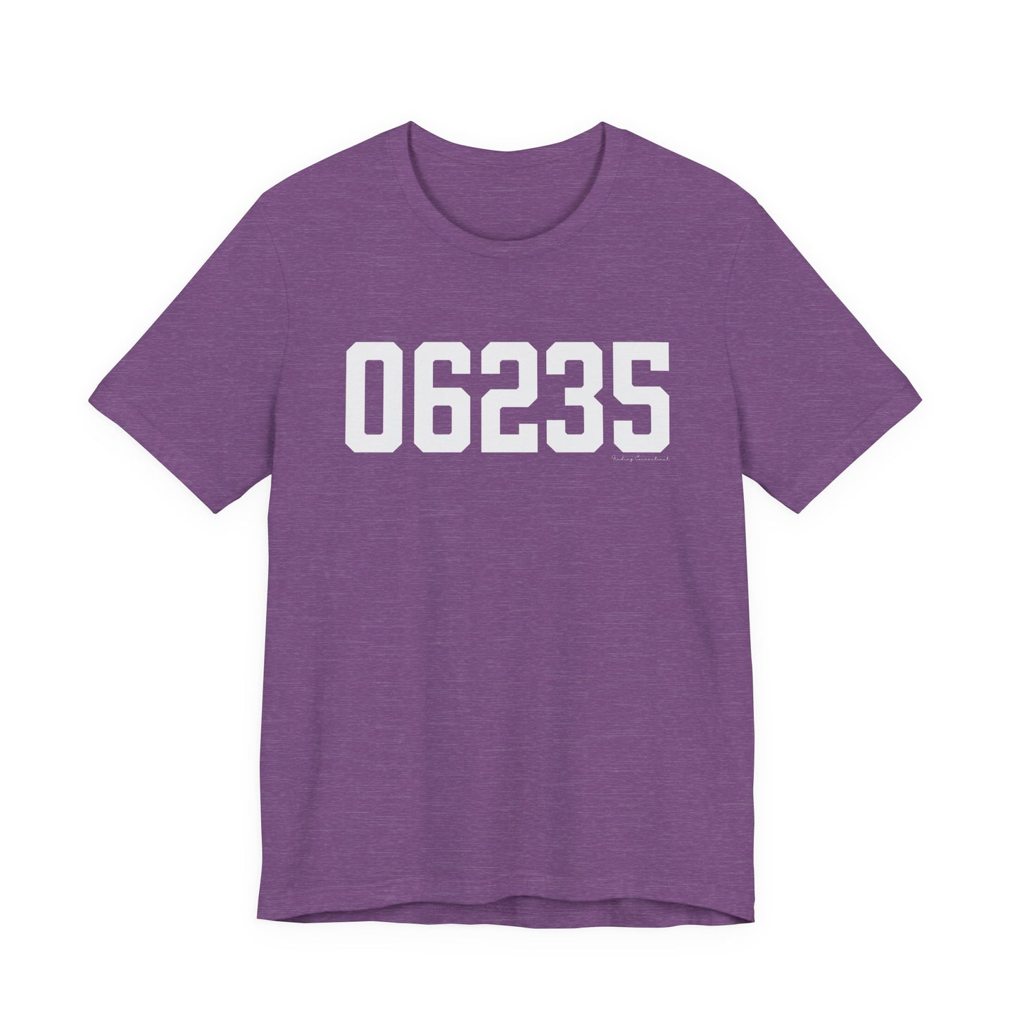 06235 Chaplin CT Zip Code Unisex Jersey Short Sleeve T-Shirt