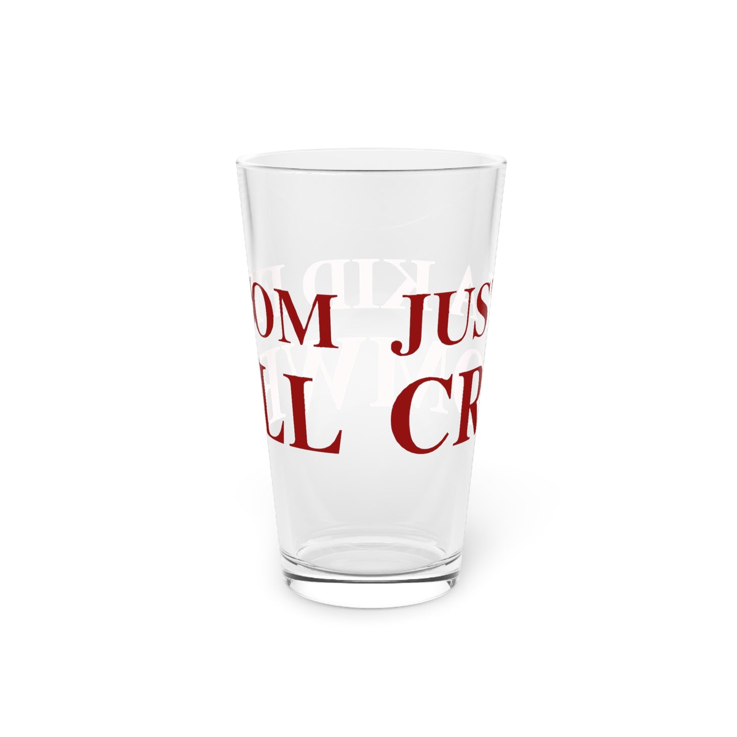 Just a kid from Cromwell Pint Glass, 16oz