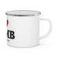 I Heart TRMB Enamel Camping Mug