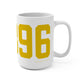06896 Redding Connecticut Zip Code Mug 15oz
