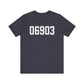 06903 Stamford CT Zip Code Unisex Jersey Short Sleeve T-Shirt