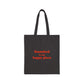 Stamford Is My Happy Place Cotton Canvas Tote Bag