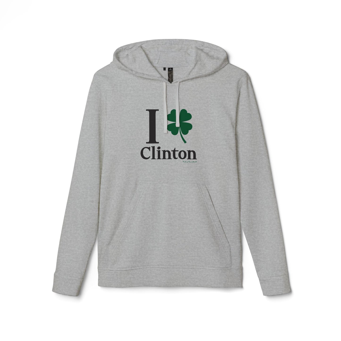 I Clover Clinton adidas® Unisex Fleece Hoodie