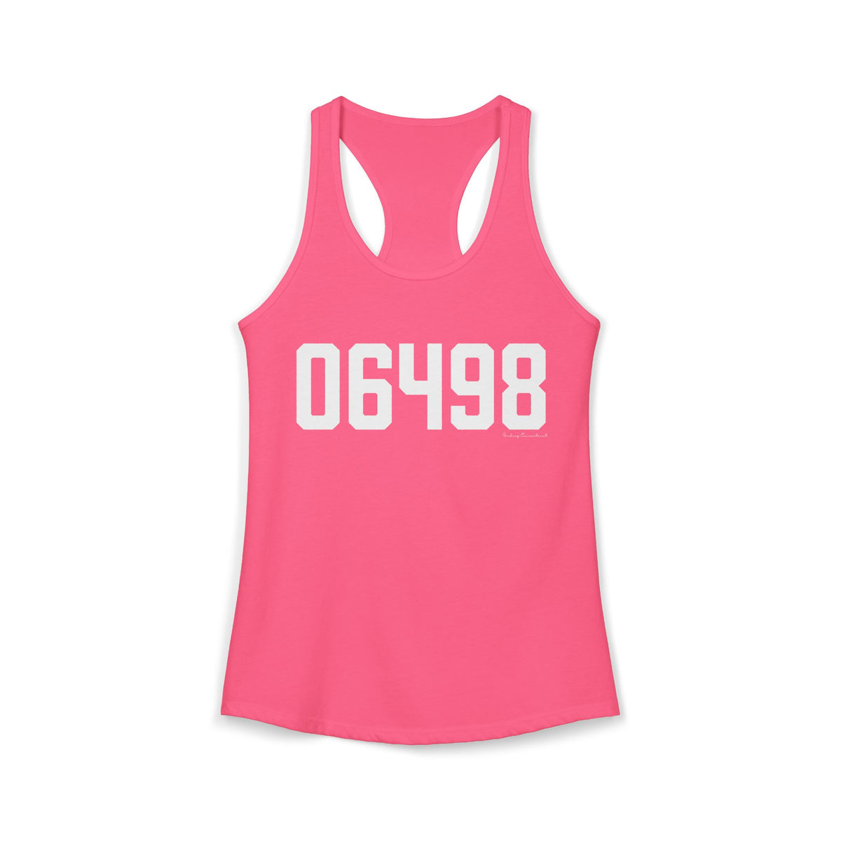 06498 Westbrook CT Zip Code Women's Ideal Racerback Tank Top