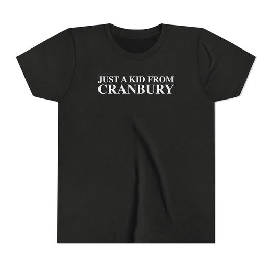Just a kid from Cranbury Youth Short Sleeve T-Shirt