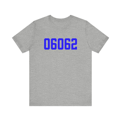 06062 Plainville Connecticut Zip Code Unisex Jersey Short Sleeve T-Shirt