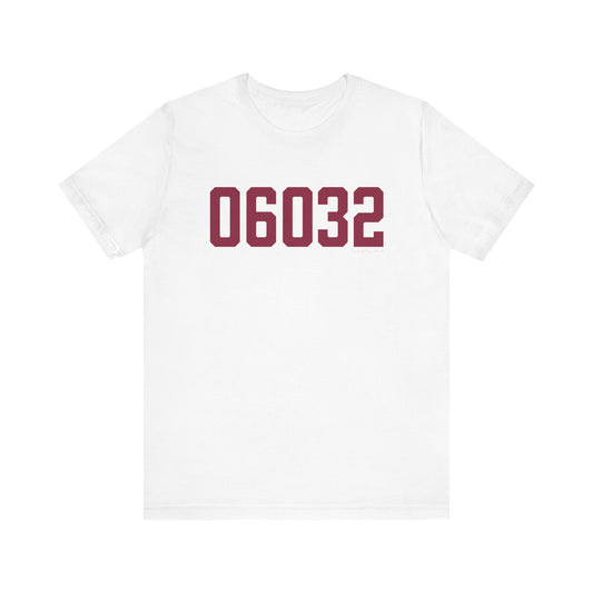 06032 Farmington Connecticut Zip Code Unisex Jersey Short Sleeve T-Shirt