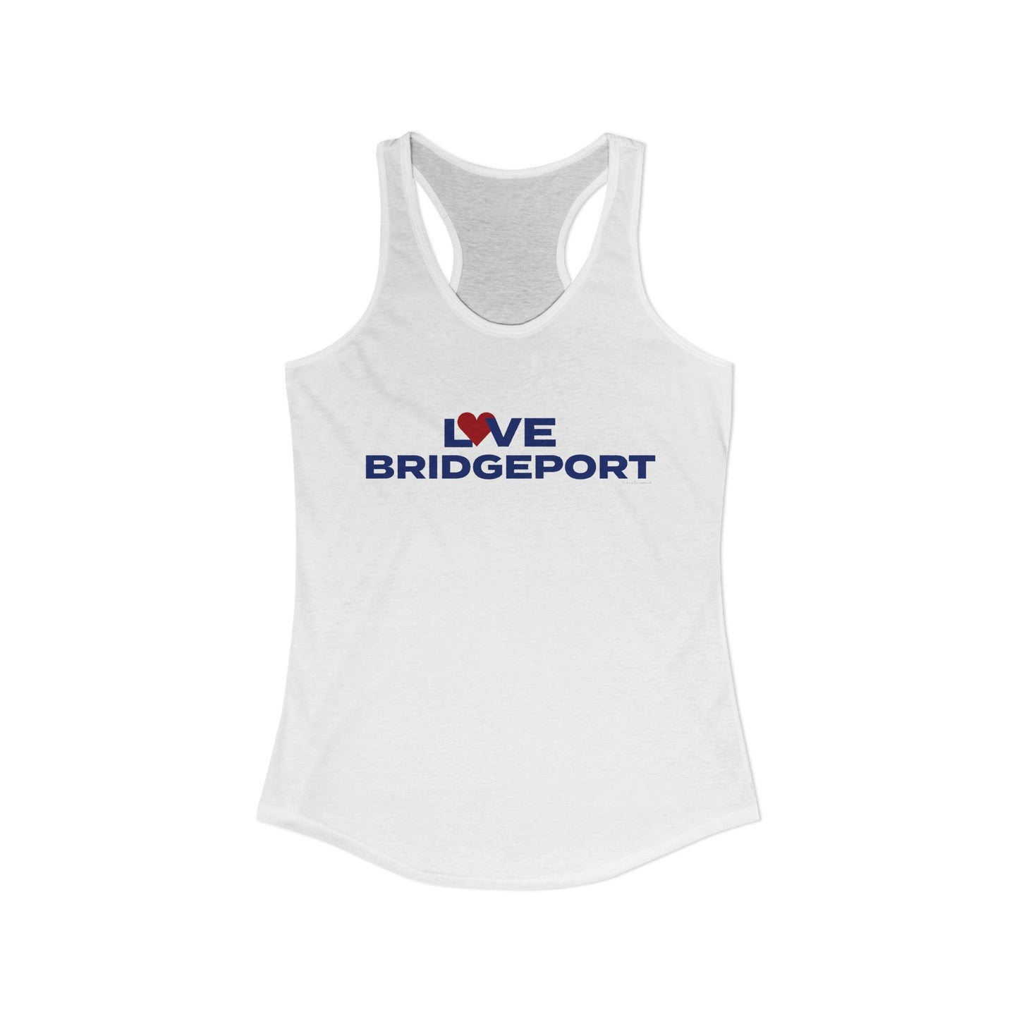 Love Bridgeport Women's Ideal Racerback Tank Top
