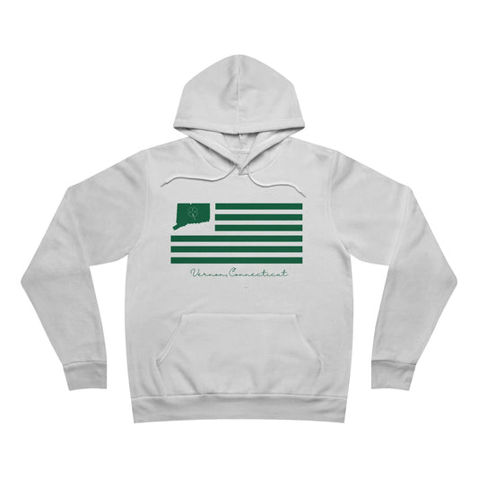 Vernon Connecticut St Patrick’s Day Flag Unisex Sponge Fleece Pullover Hoodie