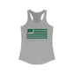 Middlefield Connecticut St. Patrick’s Day Flag Women's Ideal Racerback Tank Top