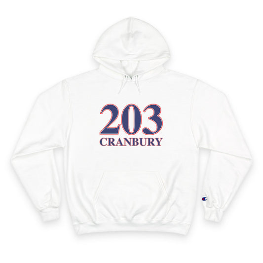 203 Cranbury Red, White & Blue Champion Hoodie