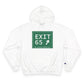 Vintage Exit 65 WCP Sign Champion Hoodie