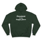 Plainfield is My Happy Place Champion Hoodie