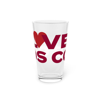 Love Cos Cob Pint Glass, 16oz