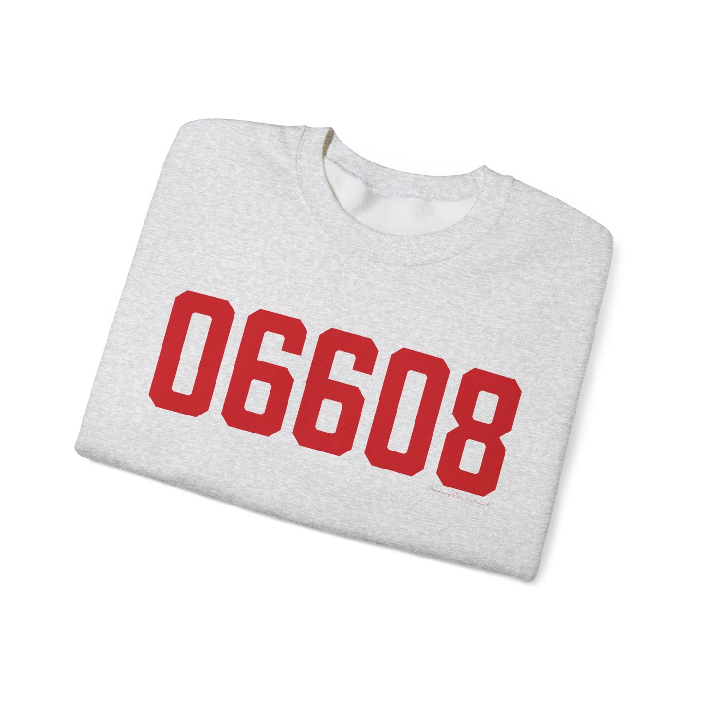 06608 Bridgeport Connecticut Zip Code Unisex Heavy Blend™ Crewneck Sweatshirt