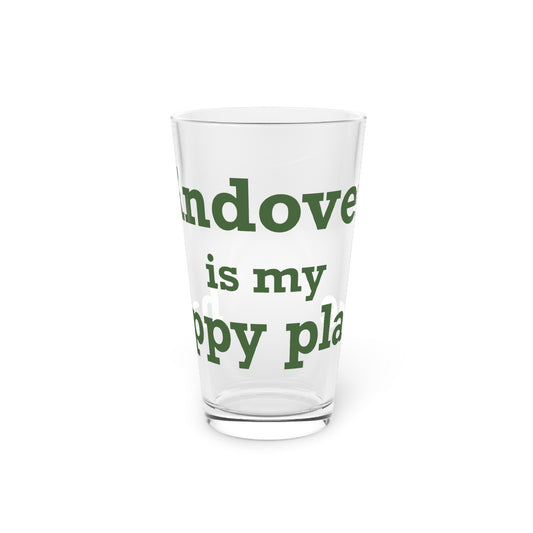 Andover is My Happy Place Pint Glass, 16oz